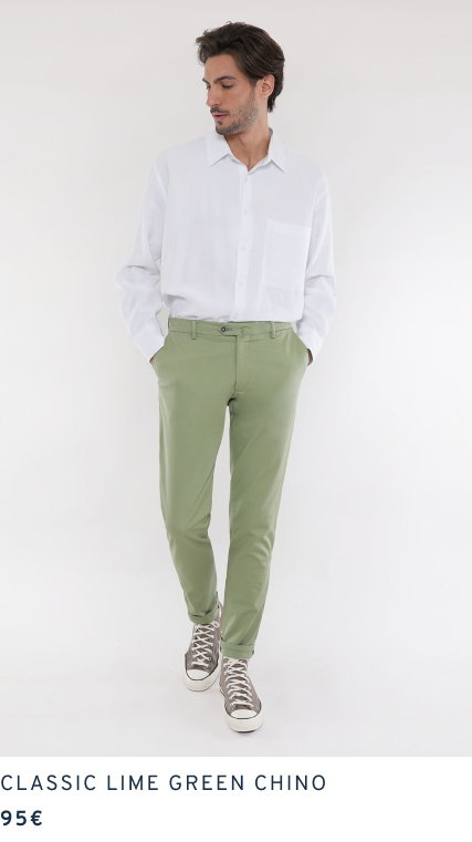 Lime green chino 