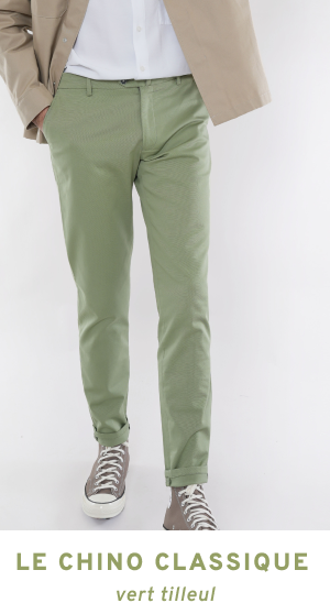 Lime green chino